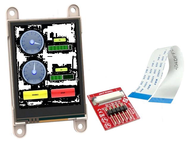 Display: TFT; 2,4 Display: TFT; 2,4